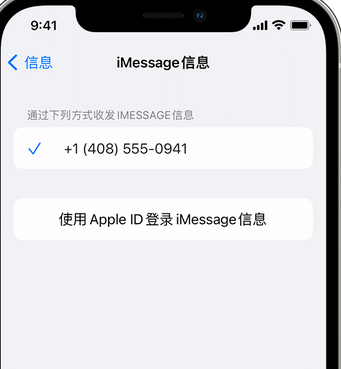 庐山apple维修iPhone上无法正常发送iMessage信息 